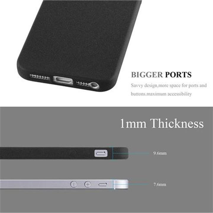Immagine prodotto Cadorabo Copertura smerigliata in TPU (Apple iPhone 5)