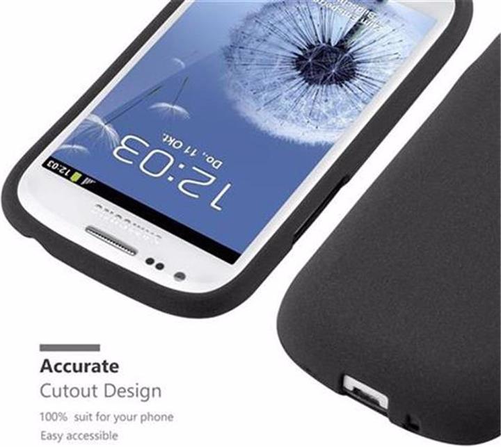 Image du produit Cadorabo Couverture TPU givrée (Samsung Galaxy S3 Mini)