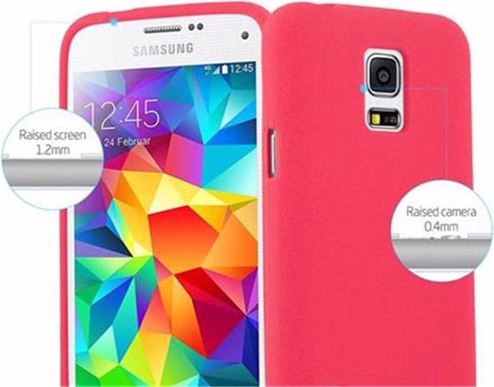 Actual product image Cadorabo TPU Frosted Cover (Samsung Galaxy S5 Mini, Samsung Galaxy S5 Mini Duos)