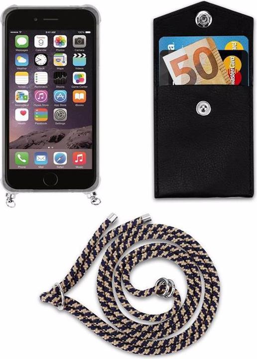 Produktbild Cadorabo TPU Handy Kette SILBER Cover