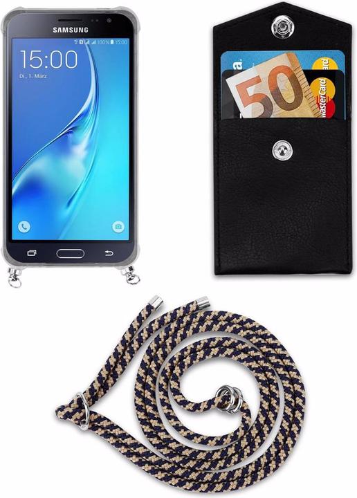 Produktbild Cadorabo TPU Handy Kette SILBER Cover