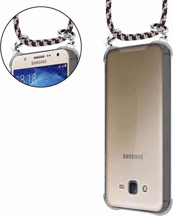 Produktbild Cadorabo TPU Handy Kette SILBER Cover