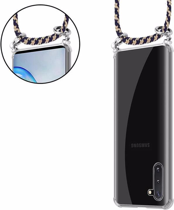 Produktbild Cadorabo TPU Handy Kette SILBER Cover