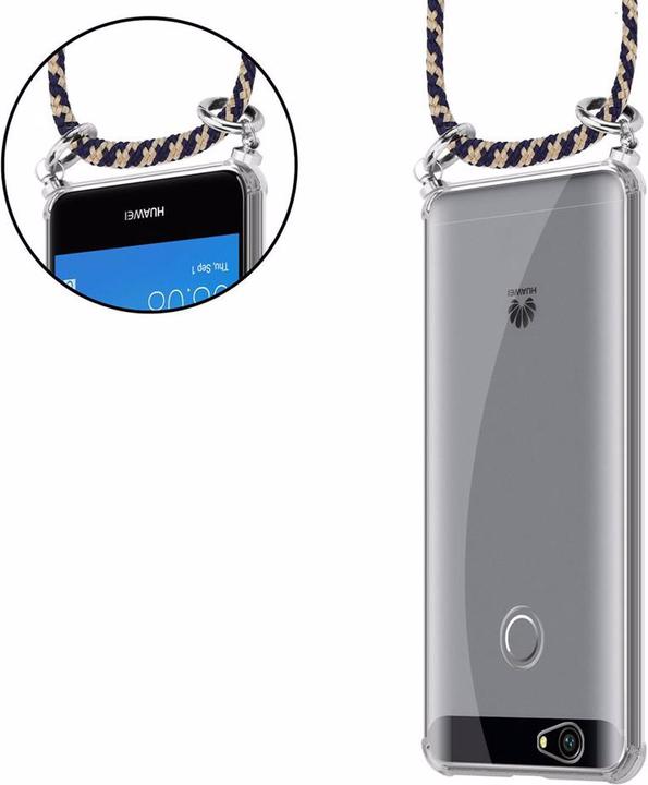 Produktbild Cadorabo TPU Handy Kette SILBER Cover