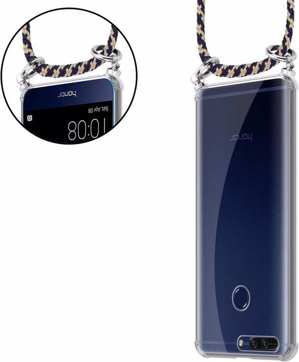 Produktbild Cadorabo TPU Handy Kette SILBER Cover