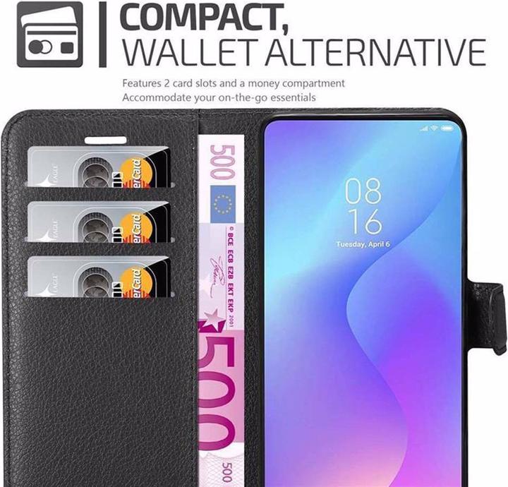 Actual product image Cadorabo Book with stand function cover (Mi 9T Pro, Xiaomi Redmi K20, Xiaomi Redmi K20 Pro)