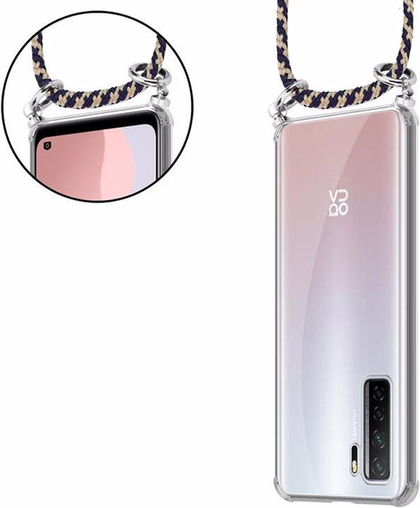 Produktbild Cadorabo TPU Handy Kette SILBER Cover