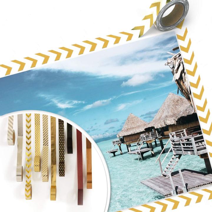 Produktbild Trenddeko Urlaub auf den Malediven (80 x 100 cm)