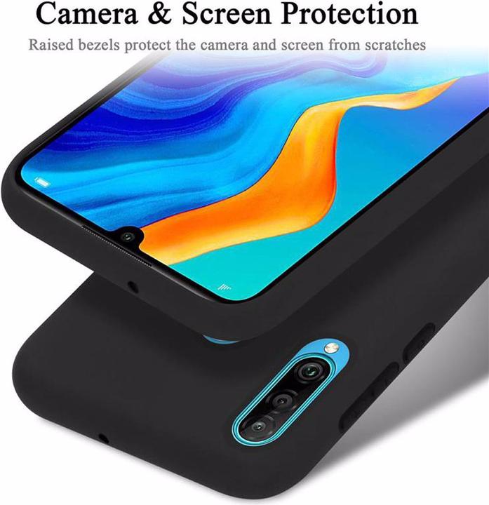 Actual product image Cadorabo TPU Liquid Silicone Case Cover (Huawei P30 Lite)
