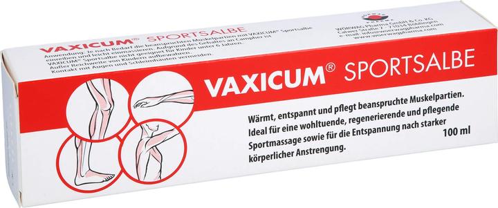 Actual product image Vaxicum Sports ointment, 100 ml SAL (1 x, 100 ml)