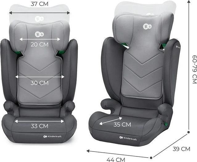 Immagine prodotto KinderKraft I-Spark (Seggiolino per bambini, ECE R129/i-Size Standard)