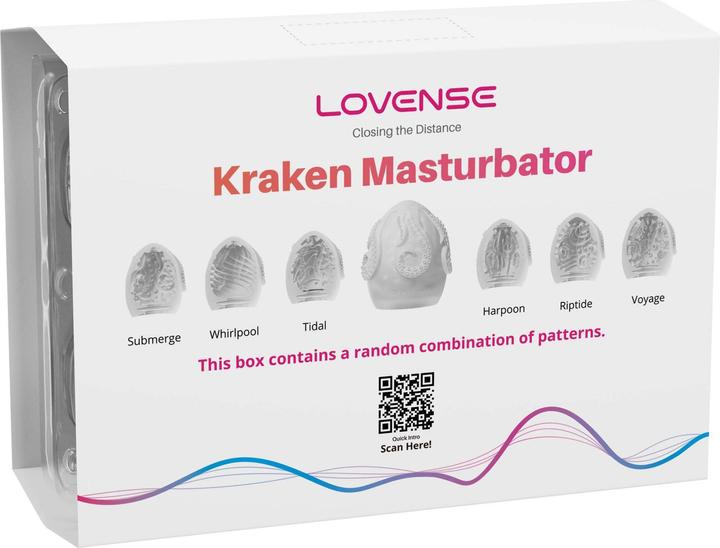 Actual product image Lovense Kraken Multipack Masturbators