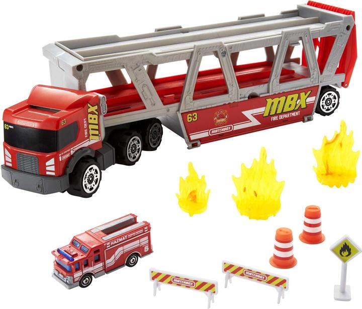 Actual product image Mattel Fire truck playset (SIOC)