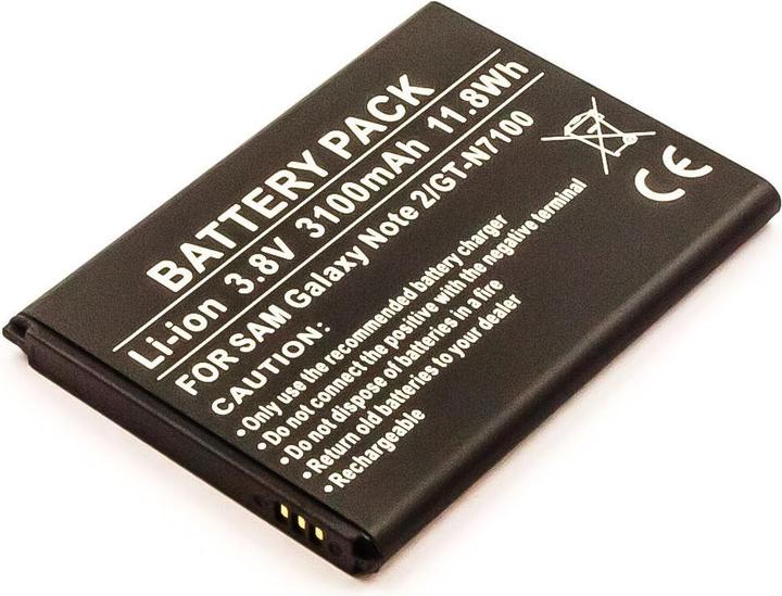 Produktbild AGI Handyakku kompatibel mit Samsung EB595675LUCSTD - Batterie/Akku - Schwarz - Lith