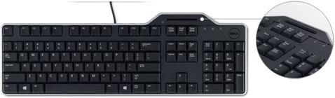 Image du produit Dell KB813 Lecteur de carte à puce Clavier USB (US, Filaire)