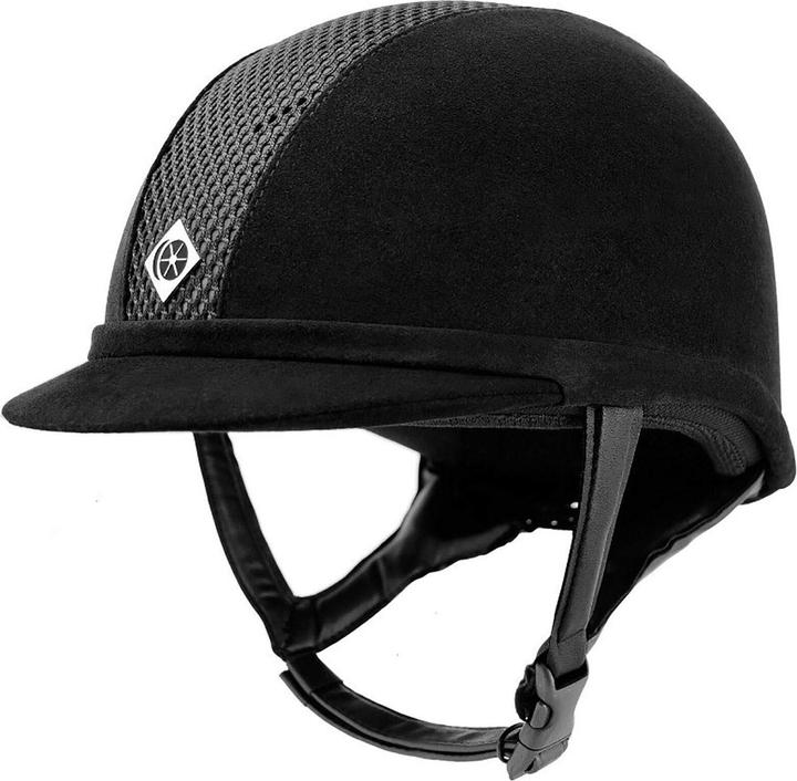 Charles Owen micro-suede riding helmet ayr8 plus (57)