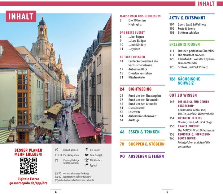 Image du produit Reiseführer Dresden, Sächsische Schweiz (Allemand, Angela Stuhrberg, 2023)