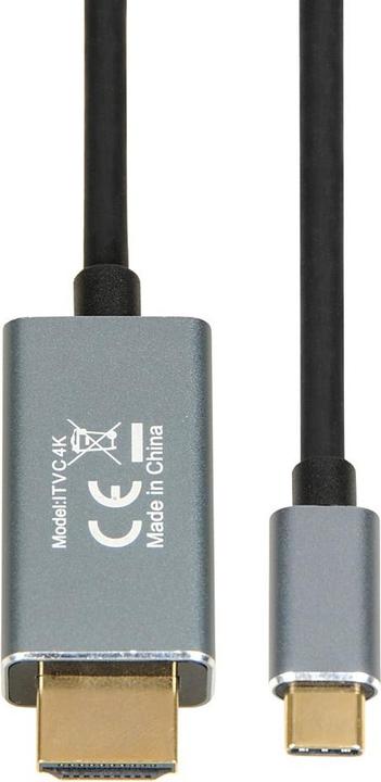 Immagine prodotto iBox Cavo USB TYP-C do HDMI ITVC4K (1.80 m)