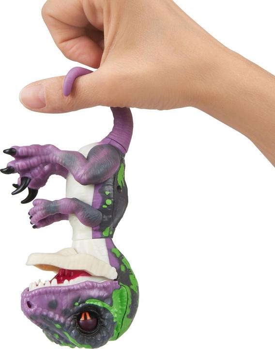 Actual product image WowWee Fingerlings Dino Baby Velociraptor assorted colours