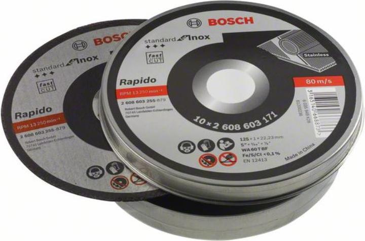 Produktbild Bosch Professional Zubehör PRO Stainless Steel and Metal Trennscheibe, 125 x 1 x 22,23 mm