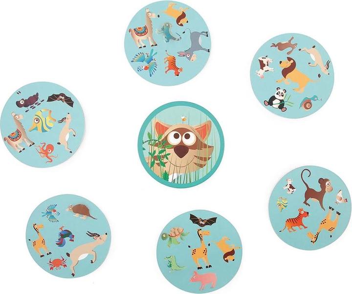 Actual product image Scratch Reaction game raccoon (English)