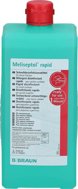 Immagine prodotto Meliseptol Disinfezione rapida alcolica (1000 ml)