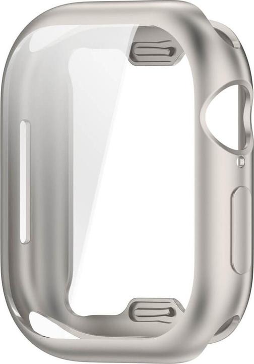 Immagine prodotto Cover-Discount Apple Watch 10 - 42 mm - Custodia di protezione in gomma effetto metallo