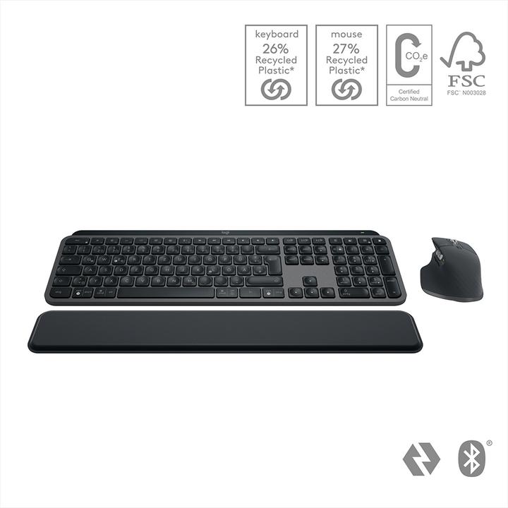 Produktbild Logitech MX Keys S Combo (CH, Kabellos)
