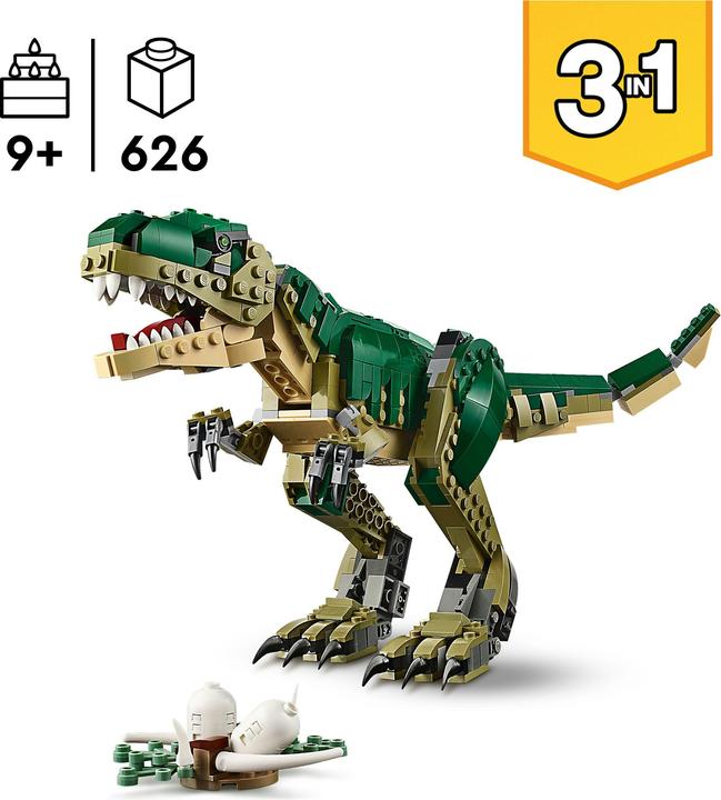 Immagine prodotto LEGO 31151 T.Rex (31151, LEGO Creator Expert)