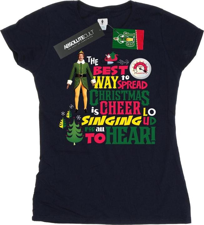 Image du produit Elf - T-shirt CHRISTMAS CHEER - Femme (XXL)