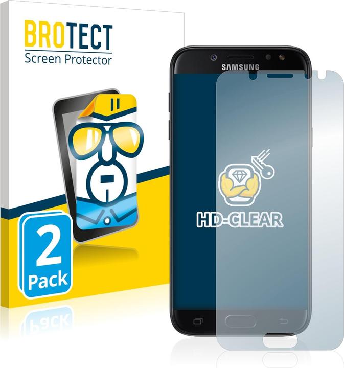 Produktbild BROTECT Schutzfolie Displayschutz Klar (2 Stück, Samsung Galaxy J5 (2017))