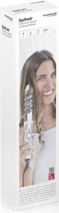 Actual product image InnovaGoods Ceramic spiral curling iron Spihair (36 mm)