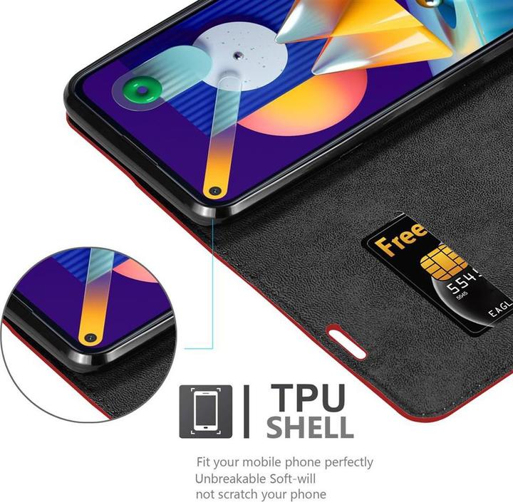 Produktbild Cadorabo Book Invisible Magnet Cover (Samsung Galaxy A11, Samsung Galaxy M11)