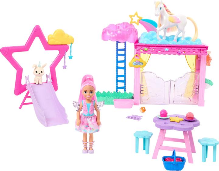 Actual product image Barbie A Hidden Magic Chelsea & Pegasus Playset