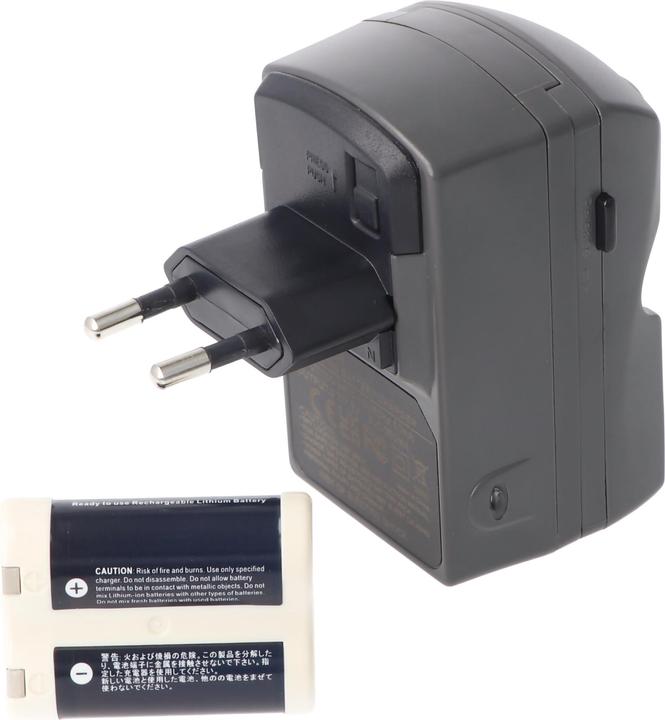 Produktbild AccuCell Schnellladegerät 2CR5 PowerSet inklusive dem Li-ion Akku 2CR5, 2CR5M, 2-CR5 M (1 Stk., 2CR5, 600 mAh, Ladegerät inkl. Akku)