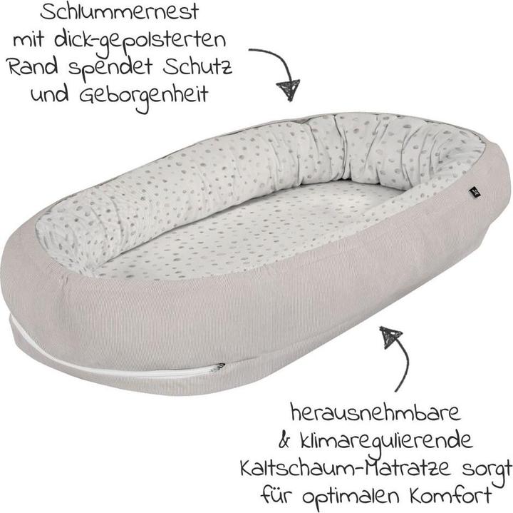 Produktbild Alvi Stubenwagen & Wiegen 2-tlg. Sparset Stubenwagen Birthe + Schlummer-Nestchen