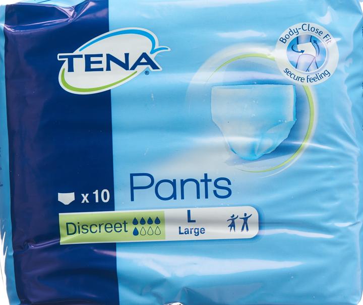 Produktbild Tena Pants Discreet Lare (10 x, Large)