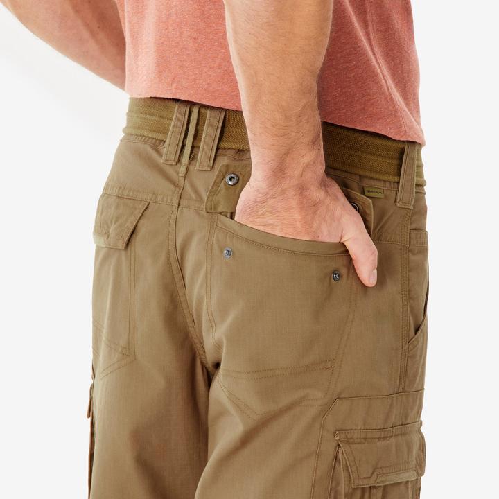 Immagine prodotto Forclaz Zip-Off-Hose Cargohose Herren Trekking Backpacking - Travel 500 braun (46)