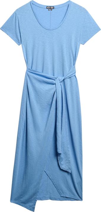 Actual product image Superdry SLUB MIDI WRAP DRESS Dames Jurk (10)