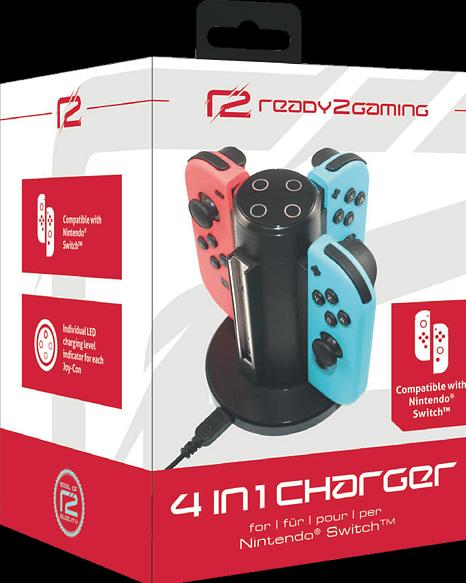 Productafbeelding ready2gaming 4 in 1 Lader (Switch)