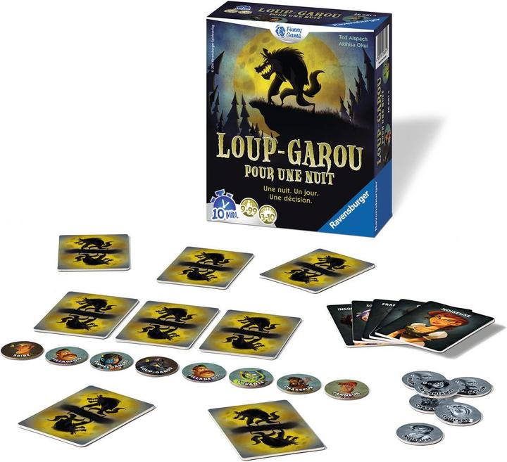 Actual product image Ravensburger Loup garou pour une nuit (French)