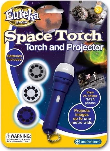 Actual product image Brainstorm space torch (German)