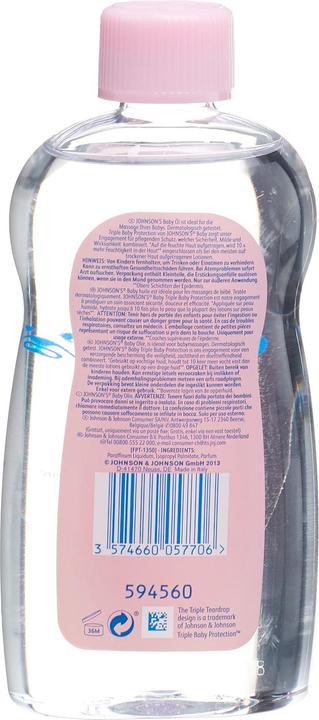 Image du produit Johnsons Huile pour bébé