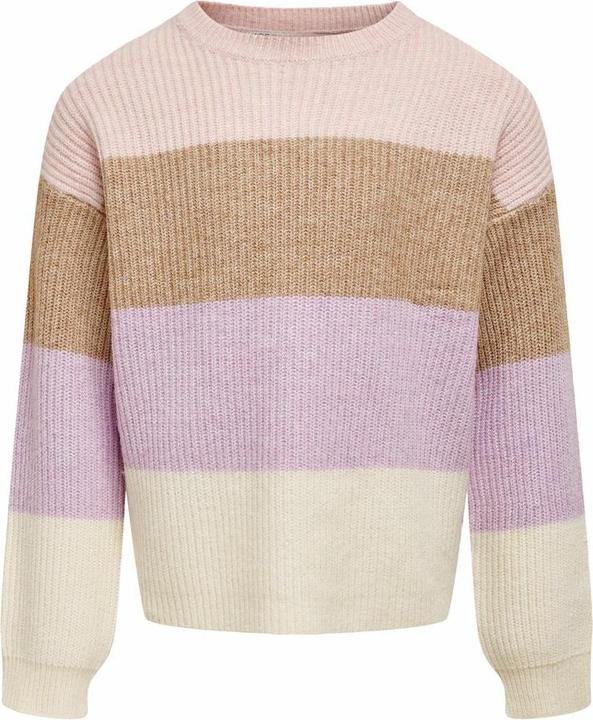 Only Gestreifter Strickpullover (110)