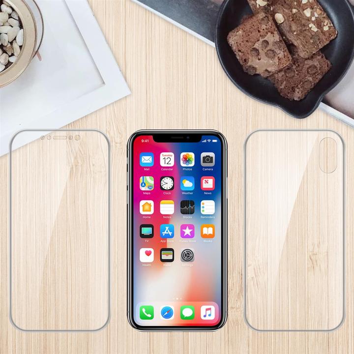Produktbild Cadorabo TPU 360 Grad Case Cover (Apple iPhone X)