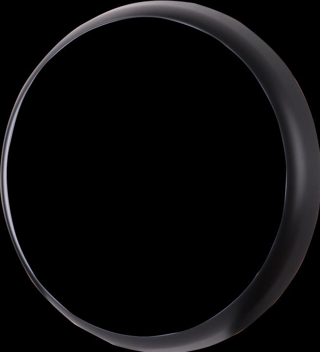 Produktbild Tracon Schwarzer Ring für MFO30-Lampen