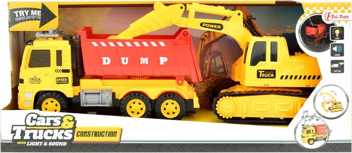 Produktbild Toi-Toys PKW & LKW Muldenkipper mit Bagger