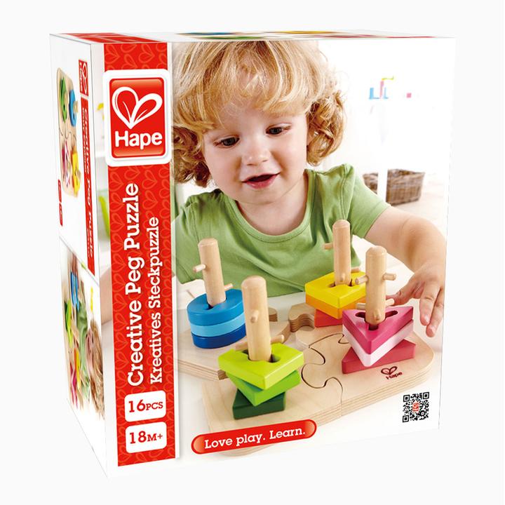 Produktbild Hape Kreatives Steckpuzzle