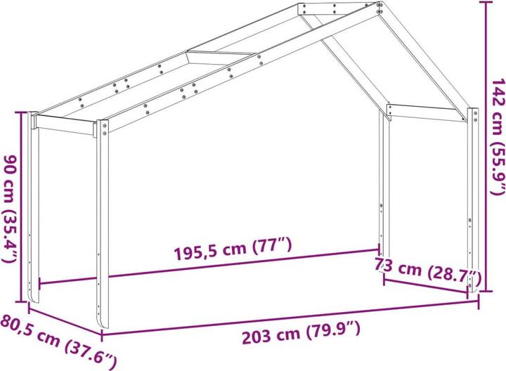 Produktbild VidaXL Schwarzenborn