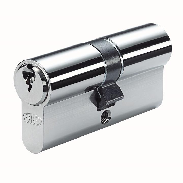 Produktbild BKS Profildoppelzylinder PZ 8802 27/40 mm Not- und Gefahrenfunktion einseitig Anzahl Schlüssel 3 vers... (Profilzylinder)